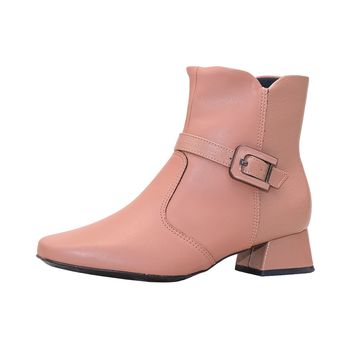 Bota-Terracota-Fivela-Transpassada-Cano-Curto-|-Comfort-Tamanho--35---Cor--TERRACOTA-0